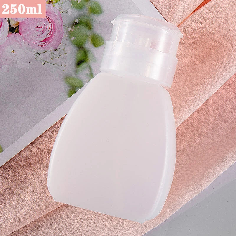 50/150/180/250ml Empty Pump Dispenser Liquid UV Gel Polish Nail Art Polish Clean Bottle Polish Cleanser Remover Bottle