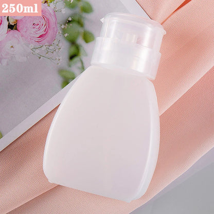 50/150/180/250ml Empty Pump Dispenser Liquid UV Gel Polish Nail Art Polish Clean Bottle Polish Cleanser Remover Bottle