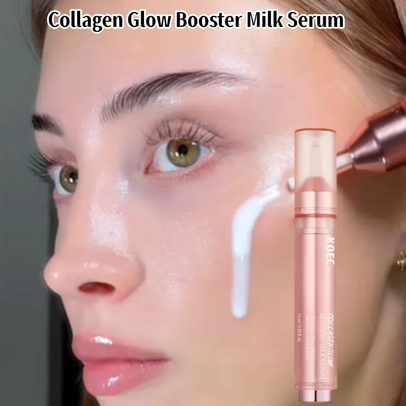 Collagen Milk Toning Wrapping Mask Deep Hydration&Radiance Skin Instant Glow Care Milk Protein & Niacinamide Milky Peel-off Mask