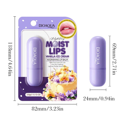 Vanilla Coconut Lip Balm 3.8g – Sweet Dessert-Inspired Scent, Nourishing and Hydrating Formula for Soft, Smooth Winter Lips