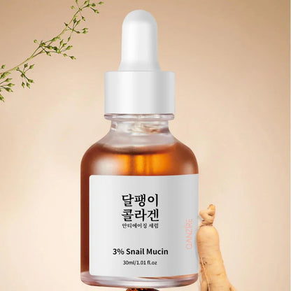 3% Snail Mucin Serum 60% Propolis Nourish Repair Peak Lightweight Moisturizer Non-greasy Skin Essence Revitalizing Facial Serum