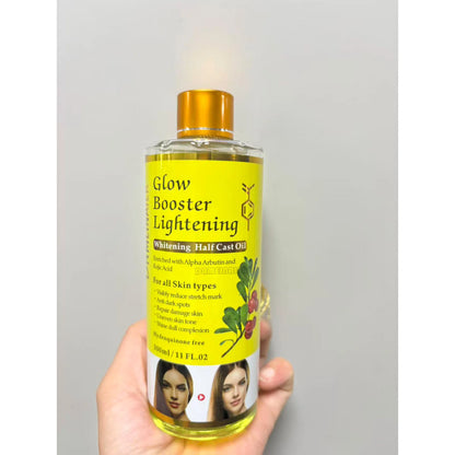 200ml Alpha Arbutin And Kojic Acid Whitening Serum Glow Booster Cast Oil Reduce Stretch Mark And Dark Spots Repair Damage Skin