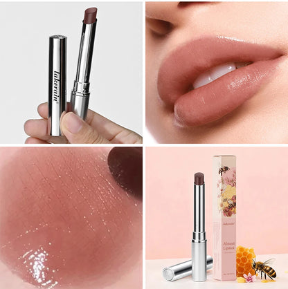Honey Lipstick Tinted Lip Balm Lip Stain Moisturizing Nourishing Long-Lasting Lipstick for All Skin Tones Natural Woman Makeup