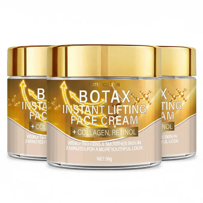 Botax Instant Lifting Face Cream. Collagen Retinol Formula. Visibly Tightens Smooths Skin. 2 Minute Youthful Look. 50g Net.