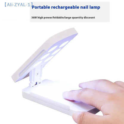 【ZYAL-1】36W Mini Nail Dryer LED UV Light Portable Home Manicure Lamp With USB Cable For Gel Based Manicuring Nail Tool