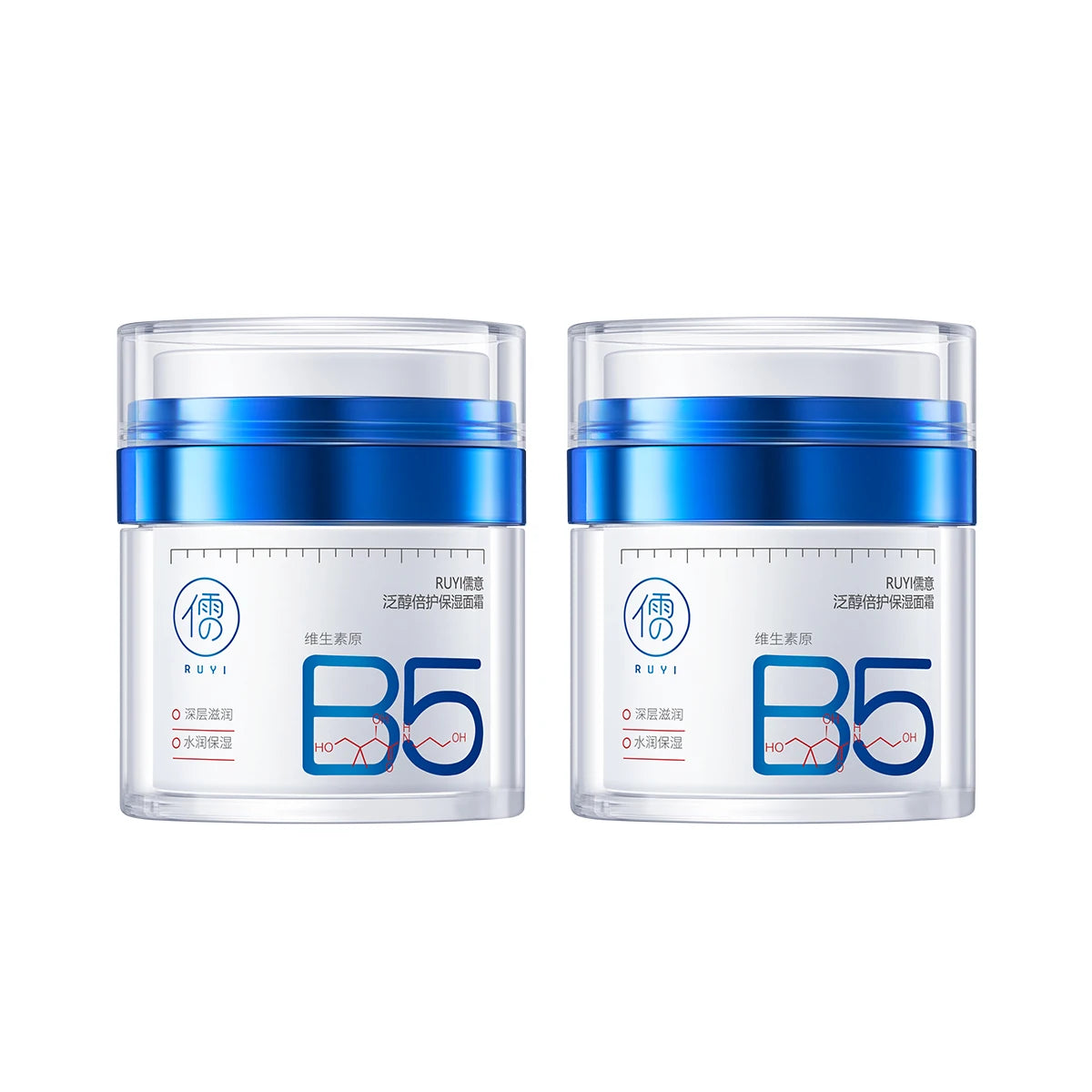 RUYI B5 Face Cream Deep Hydration Lock Moisturizing Soothing Redness Barrier Protection Autumn & Winter Special Skin Care 50g