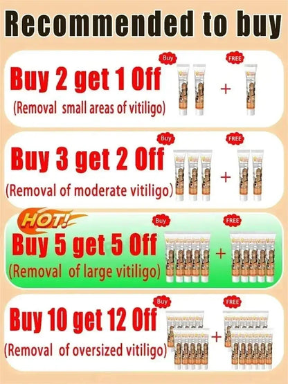 Vitiligo cream, men's and women's skin care essence