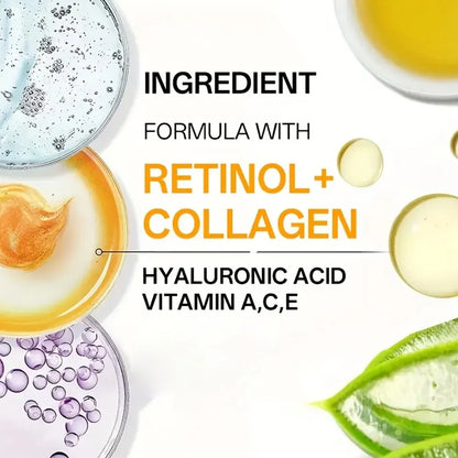 SEYHZE Retinol & Collagen Moisturizing Cream with Resveratrol HA & Niacinamide 40g/70g Day Night Anti-Aging Skin Care for Men Wo