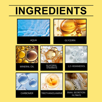 Snail Vitamin C Smear Mask Hydrating Firming Pore Refining Facial Care Fade Spots Blemishes Brightening Gentle Face Skincare