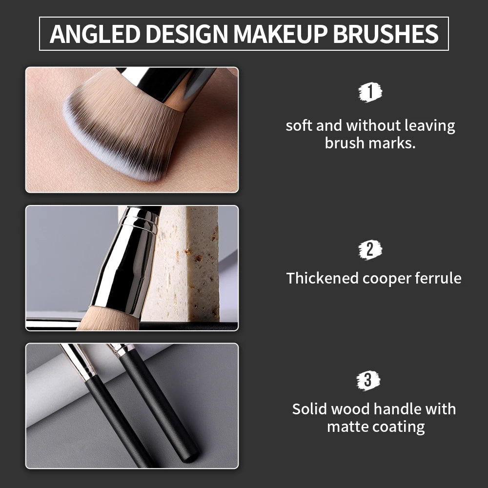 OVW Foundation Brush Make Up Brush for Concealer Cosmetics Blusher BB Cream Contour Beauty tool