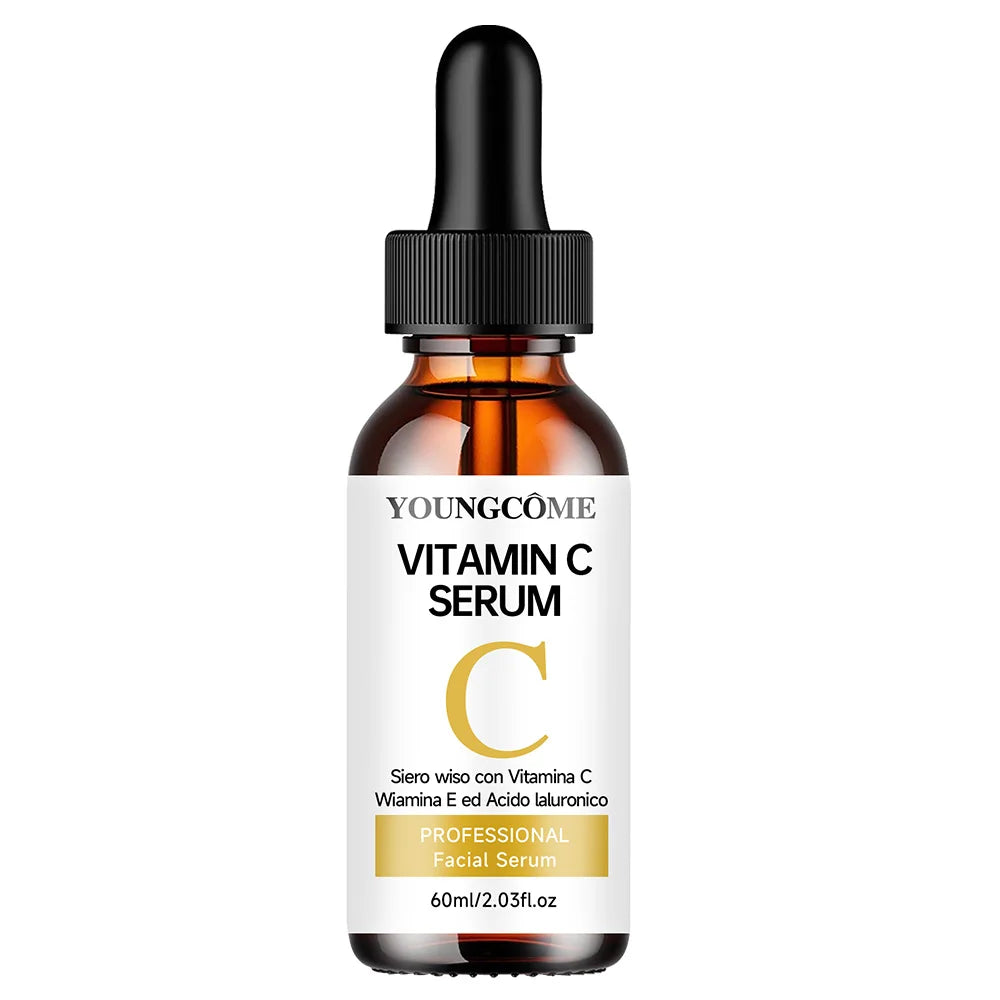 Vitamin C Facial Essence with Hyaluronic Acid - Brightening Moisturizing Repair Serum for Face Care