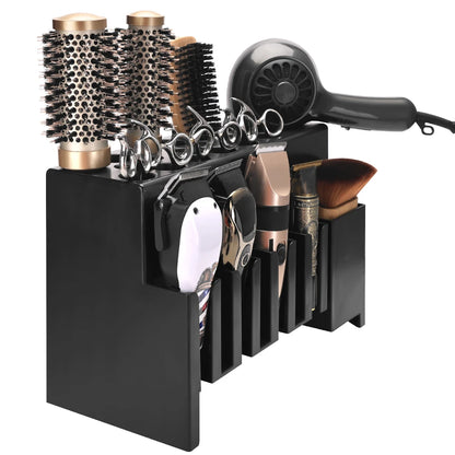 Durable Carbon PP Barber Hairstylist Organizer Tools Holder Functional for Home Hair Salon Barber Shop Storage Stands And Racks