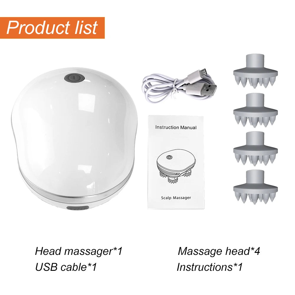 Electric Cat Massager Body Head Massager Health Care Relax Shoulder Neck Deep Tissue Scalp Massage Kneading Vibrating Device