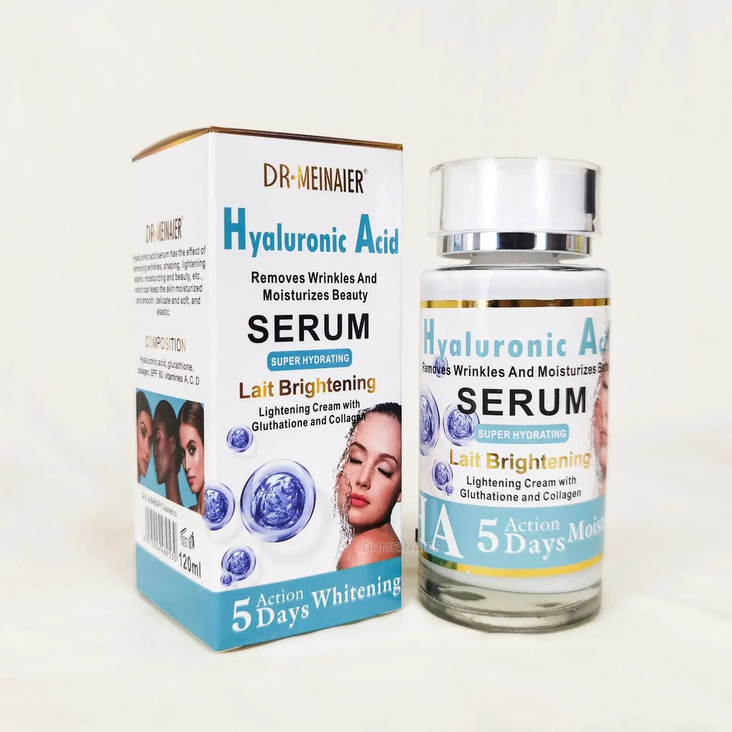 120ml Arbutin Nicotinamide Whitening Face Serum Elasticizing Serum Original Solution Moisturizing Firming Face Skin Care