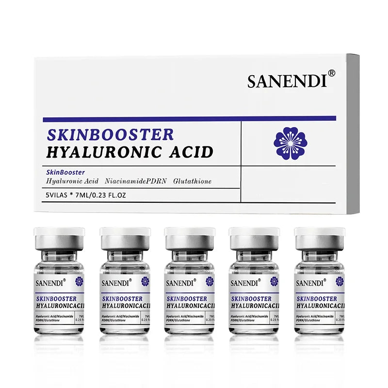 NAD+ GSH Salmon DNA PDRN Serum for Facial Dr.Pen Lifting Hydro Glow Vitamin C Skin Booster Korean Skincare Hydration 7ml*5vial