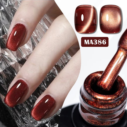 Cat Eye Gel Polish With Nail Magnet Tools For Creating Heart Shapes On Nails Semi Permanent Cat Magnetic Nail Art UV Gel Varnish