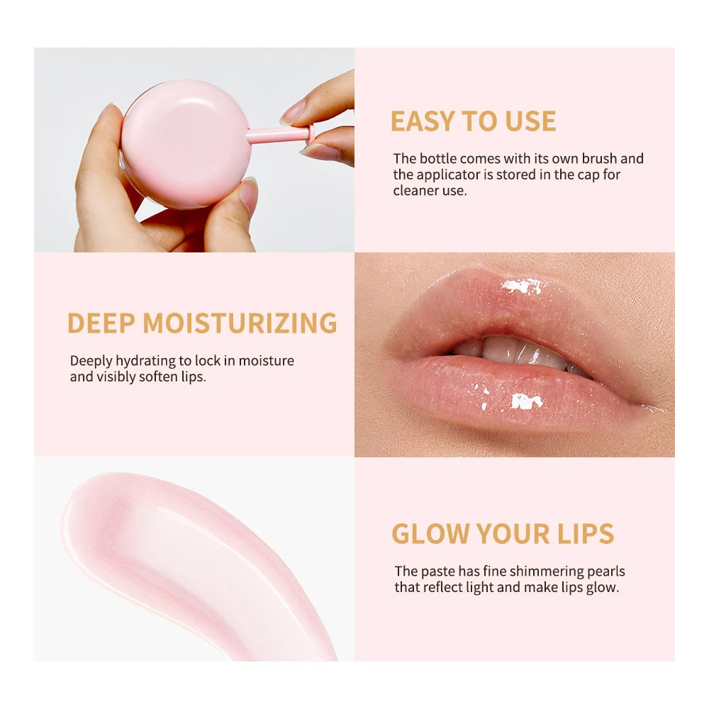Deep Moisturizing Lip Balm Set Smoothes Lip Wrinkles Nourishing Lip Care Balms Long-lasting Moisturizing Plump Lips Perfect Gift
