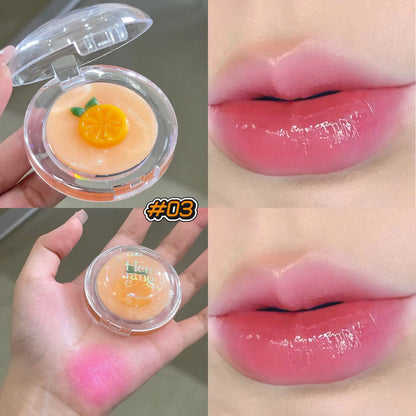 Herorange Nude Tinted Lip Balm Moisturizing Anti-Drying Autumn and Winter Lip Care Lightens Lip Lines Color-Changing Lip Balm
