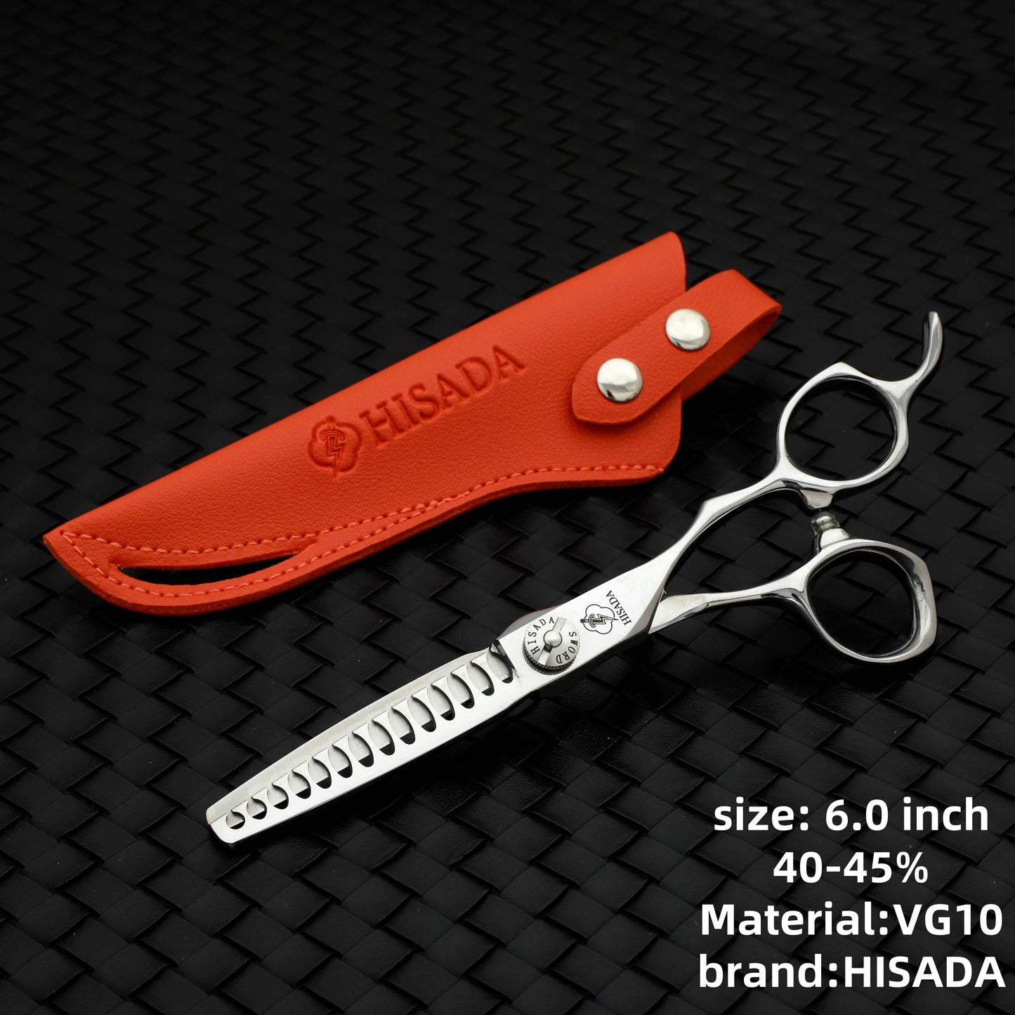 HISADAHairdressing scissors 6.2 6.7 7.0 inch Hair scissors VG10 Steel High-end Barber scissors advanced Hairdressing scissors