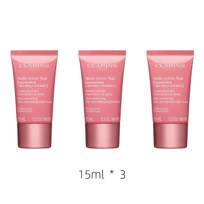 Clarins Multi-Active Renewing Day/Night Moisturizer Cream 15ml, All Skin Types, Original Skin Care Health Beauty