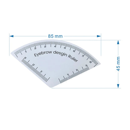 Fast Drawing Eyebrow Desgin Ruler Microblading Mapping Tool Shaping Permanent Makeup Drawing Guide Ruler Tattoo Supplies Reuse