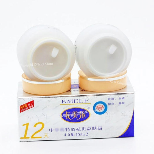 2pcs/box Original Kmele Whitening Cream Face Cream Moisturizing Cream Freckle Care Fade Repare Remover Bottles Skin Freckles