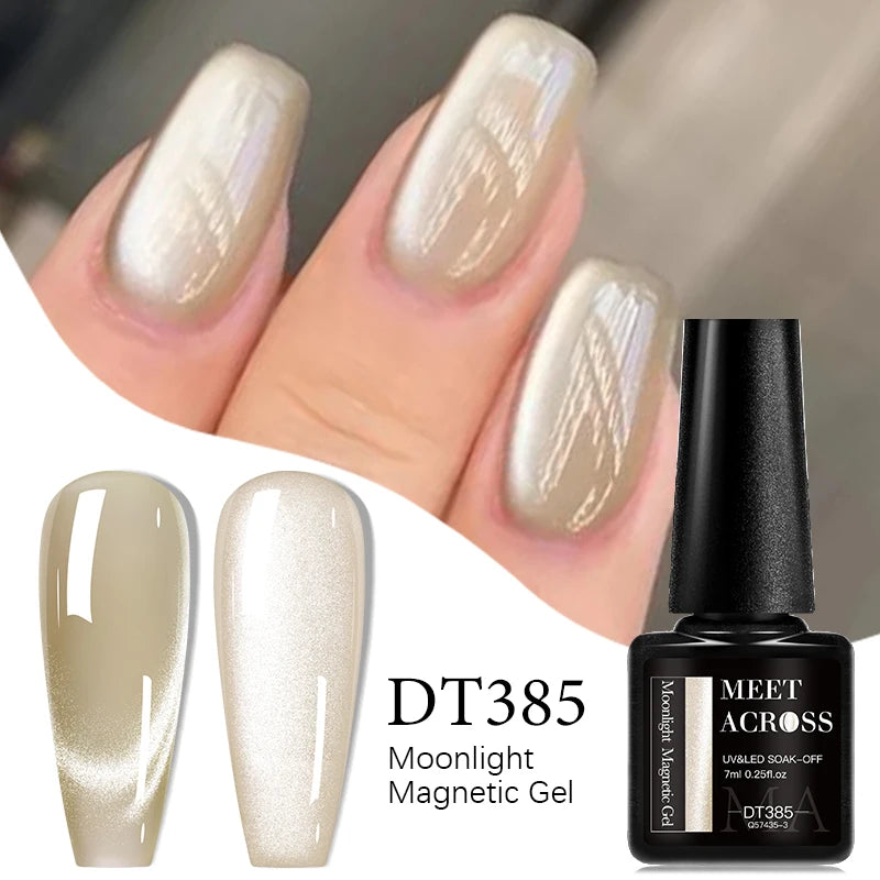 Cat Eye Gel Polish With Nail Magnet Tools For Creating Heart Shapes On Nails Semi Permanent Cat Magnetic Nail Art UV Gel Varnish