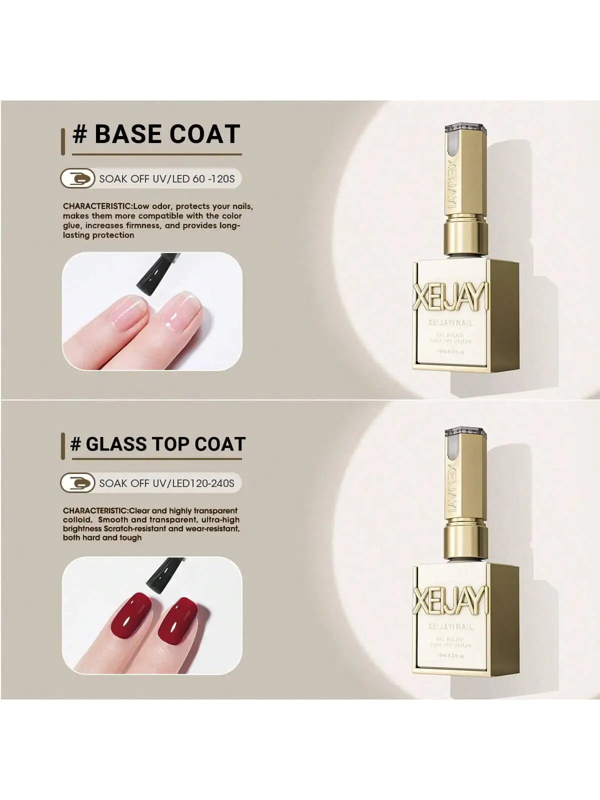 Nail polish new Japanese basic functional glue base glue glass sealing set firm and durable nail salon use