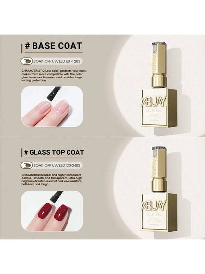 Nail polish new Japanese basic functional glue base glue glass sealing set firm and durable nail salon use