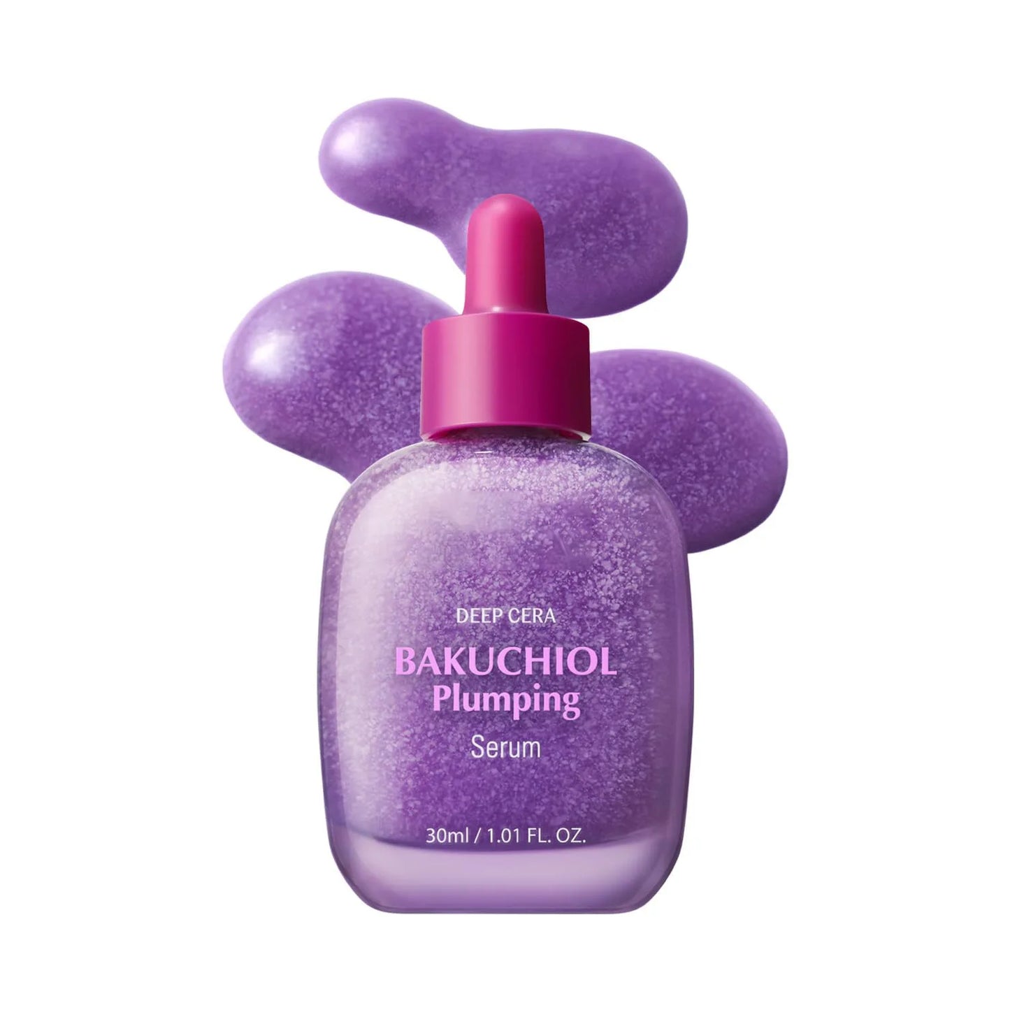 Bakuchiol Vitamin C Plumping Serum,Face Skin Anti-Aging Firming Moisturizing Brightening,Minimize Pore Dark Spot,Korean Skincare