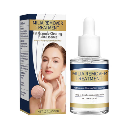 Milia Remover Essence Treatment Fat Granule Clearing Skin Hyaluronic Acid Deep Hydration and Gentle Exfoliation Hydrates Smooths