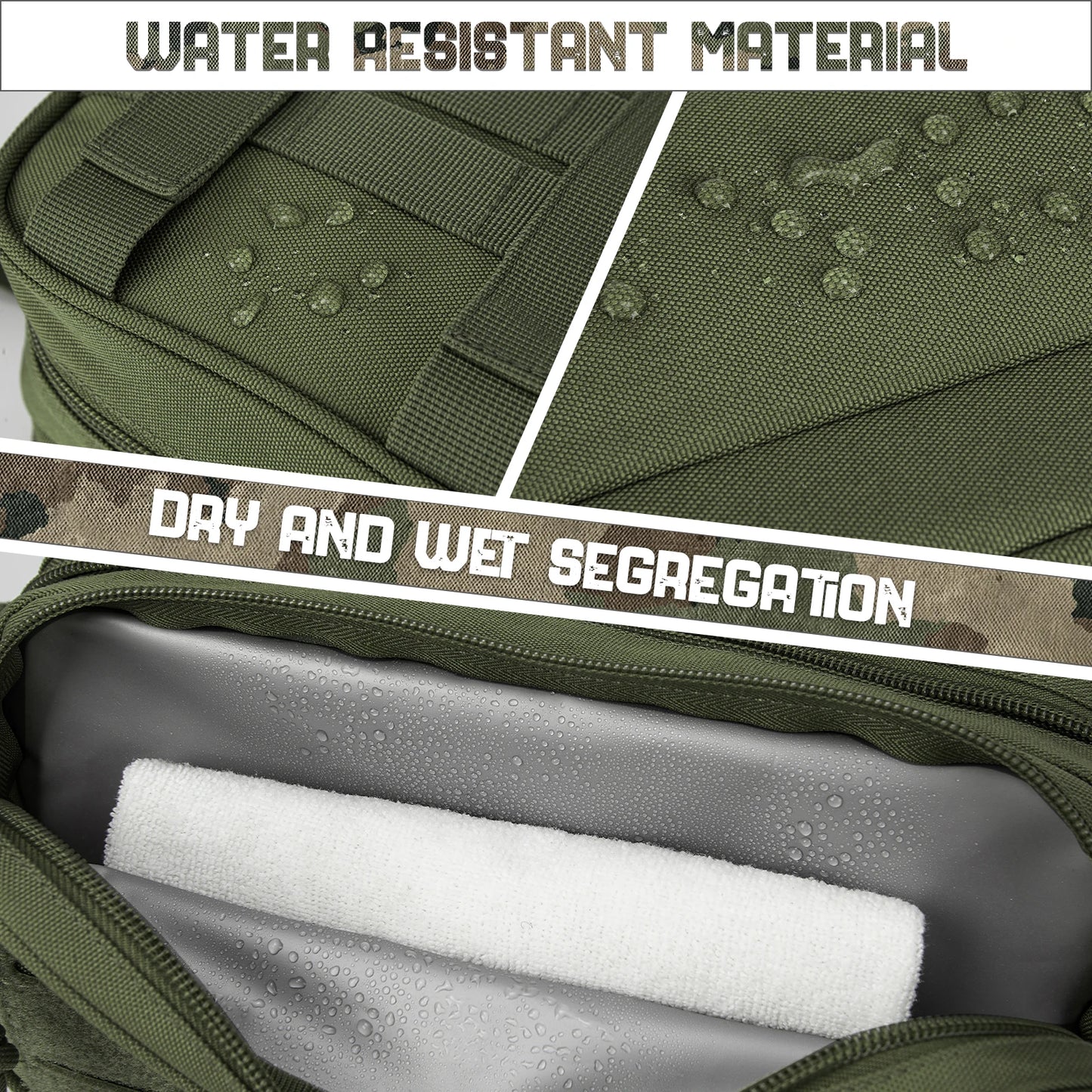 Tactical Toiletry Bag For Men Hygiene Bag Tool Molle Pouches Small Dopp Kit Mens Shaving Kit Travel shower Makeup Cosmetic Bag