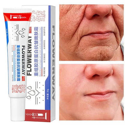 Collagen Anti-Aging Cream Repair Instant Wrinkle Tightening Lifting Rejuvenate face Deep Moisturizing Tightening Korean Skincare