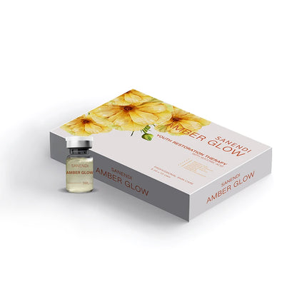 5ml Advanced Pink Glow Hyaluronic Acid Whitening Ampoule Liquid Face Cosmetology OEM Essence for Skin Care 10vials*5ML