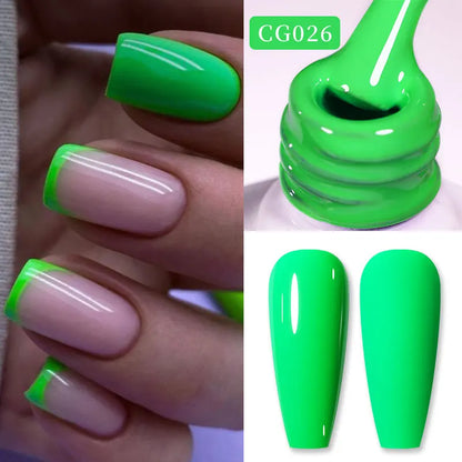 BORN PRETTY 10ml Nude Pink Gel Nail Polish Varnis Semi Permanent Nail Gel Varnish Soak Off UV Gel for Valentine's Day Gift Nails