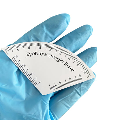 Fast Drawing Eyebrow Desgin Ruler Microblading Mapping Tool Shaping Permanent Makeup Drawing Guide Ruler Tattoo Supplies Reuse