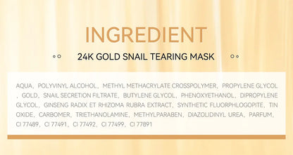 LAIKOU Sakura 24K Gold Peeling Face Mask Anti Wrinkle Whitening Acne Blackhead Removal Facial Tear Off Mask Skin Care Products