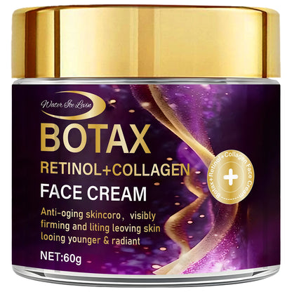 Botax Retinol & Collagen Face Cream for Anti-Aging Skincare, Visibly Firming & Lifting for Radiant Skin.