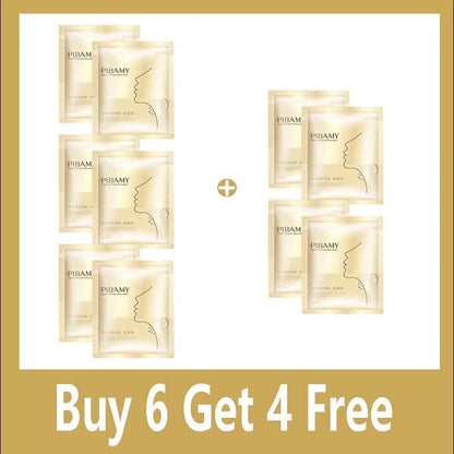 Gold Firming Neck Mask Moisturizing Anti Wrinkles Anti-aging skincare Neck Masks Beauty Necks Skin Care Products