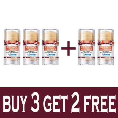 Retinol & Collagen Neck Cream Neck Face Firming Stick with Jojoba Oil Moisturizing Lifting Hyaluronic Acid for All Skin Types