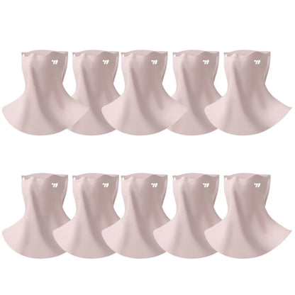 WEST BIKING Mask Breathable Sunscreen Face Veil Ice Silk Face Mask Sun Protection Neckline Face Cover Summer Cycling Hiking