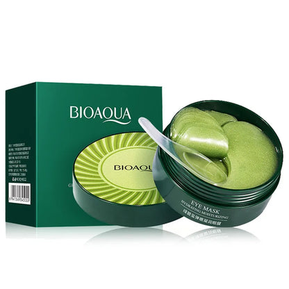 60pcs/box BIOAQUA Collagen Eye Mask Moisturizing Firming Anti Dark Circles Eyes Care Gel Masks Beauty Eye Patches