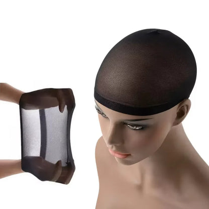 Cheap Hair New Stocking Cap For Wigs Net For Wigs Bald Cap Nylon Stocking Wig Cap Stretchy