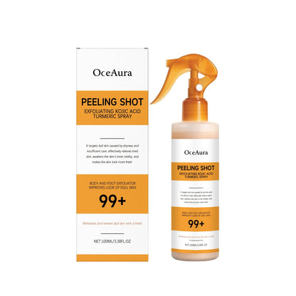 Moisturizing Skin Brightening Serum Lighten Dark Skin Calluses Remover Anti Dryness Peeling Restore Smooth Soft Foot Care Spray