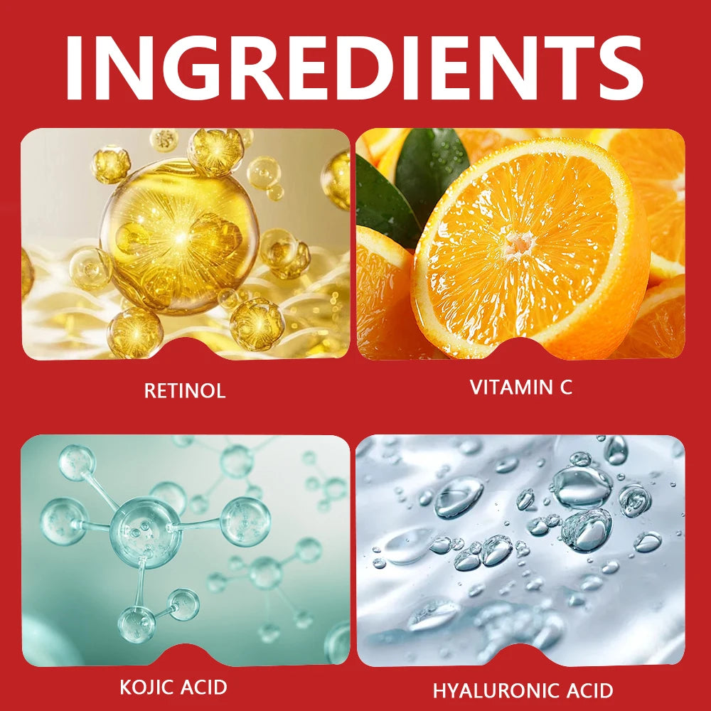 YOUNGCOME Kojic Acid Essence Moisturizing Facial Essence Face Care Skin Care Essence  Anti-Aging Face Serum Skin Care Products