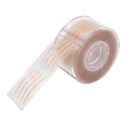 Self-adhesive Double Eyelid Tape Sticker Invisible Lace Mesh Eyelid Paste Natural Strips Olive-shaped Eye Lift Makeup Tools