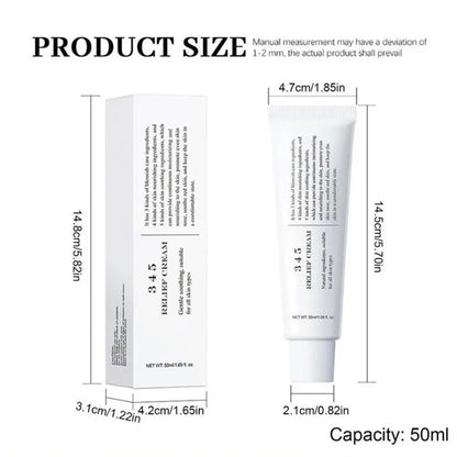 Relief Cream Nourishing Skin Improving Acne Marks Antioxidant Cream Address Blemishes Repairing Barrier Moisturizer Skin Care