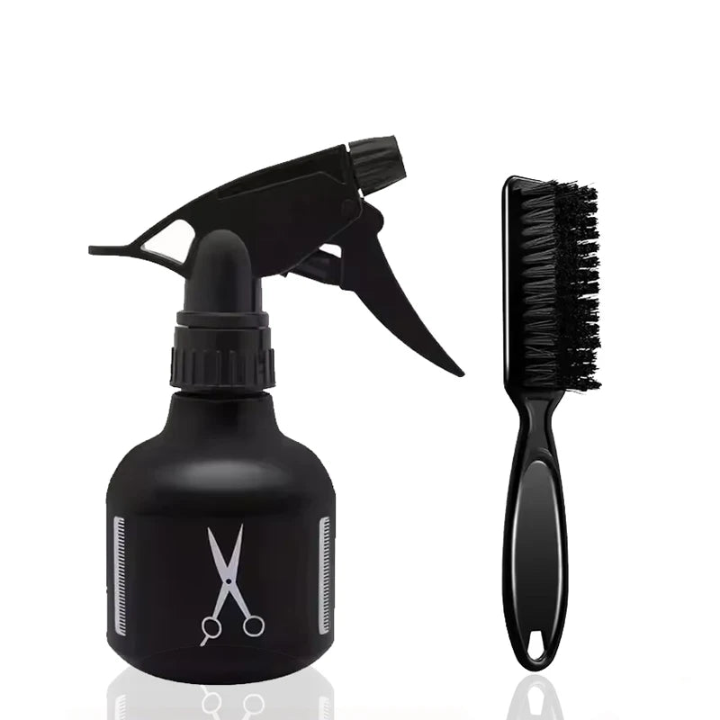 1/2pcs Professional Barber Spray Bottle Set, 2PCS Hair Styling Water Bottle for Hairdresser Salon Beard Shaping & Haircut Tools