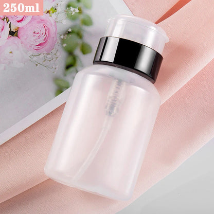 50/150/180/250ml Empty Pump Dispenser Liquid UV Gel Polish Nail Art Polish Clean Bottle Polish Cleanser Remover Bottle