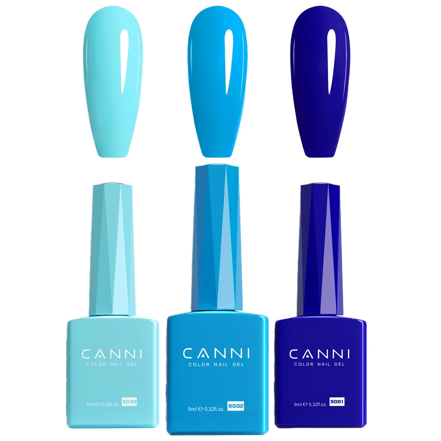9ml CANNI TPO FREE HEMA FREE Ultra Consistency Nail Gel Polish Set Round Brush Semi Permanent Soak Off UV LED Gel Nail Kit